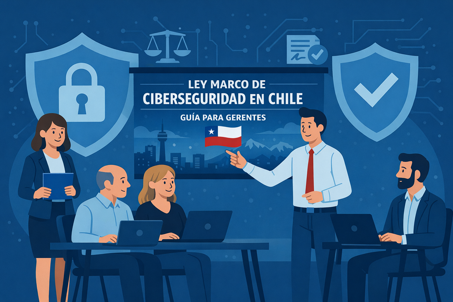 Ley Marco de Ciberseguridad en Chile | Guía para Gerentes