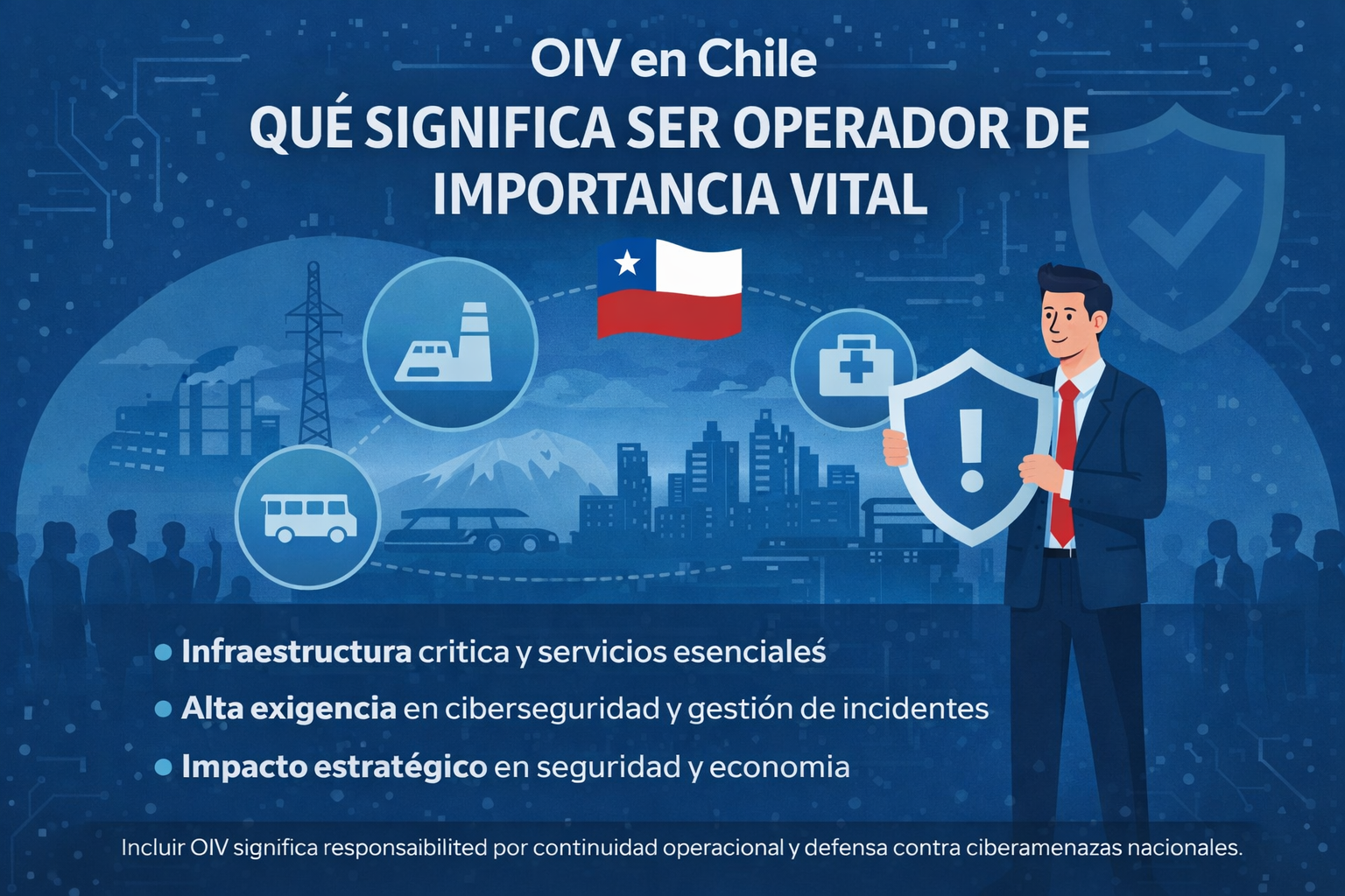 OIV en Chile: qué significa ser Operador de Importancia Vital